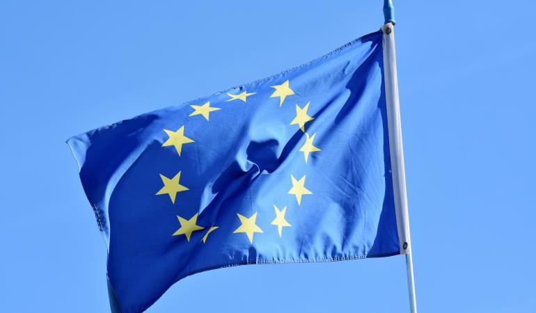 Vlag van de Europese Inie